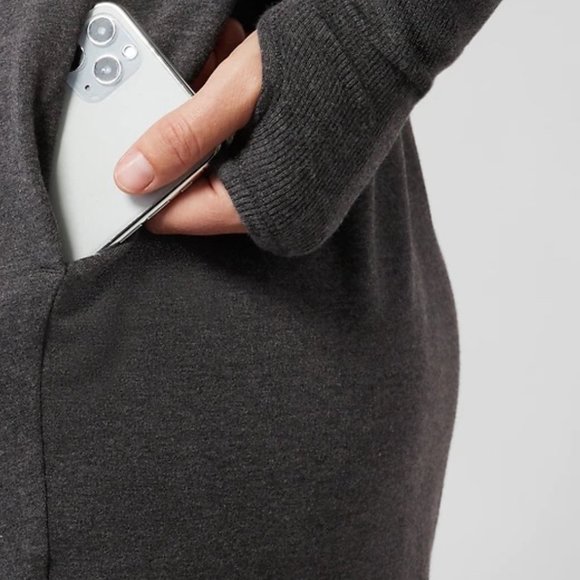 Athleta Purana Wrap Sweatshirt Size Small - Picture 4 of 9